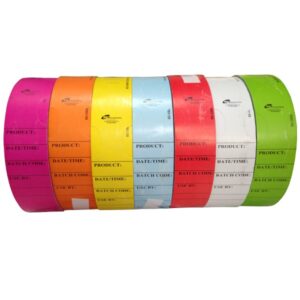 Large Detectable Heat Resistant Loop Tags 50*279mm