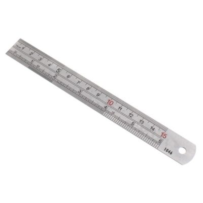 150mm (6″) Stainless Steel Ruler