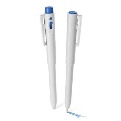 BST J800 DetectaPen – biele telo, modrý atrament