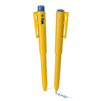 BST J800 DetectaPen – žlté telo, modrý atrament